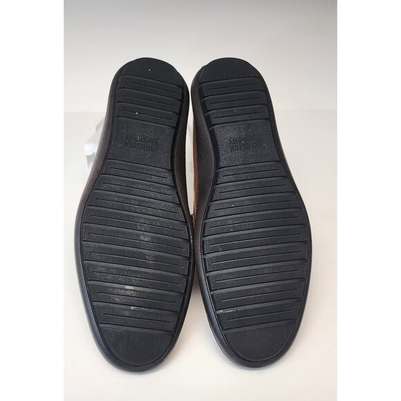 Johnston & Murphy Brown Nichols Memory Foam Leather Loafer Shoes 11.5M - Picture 10 of 12